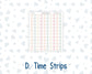 Kit 0271 - Laurel Denise The Anne Planner Small - Weekly Kit - June - Strawberry Shore