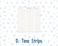 Kit 0228 - Laurel Denise Mini - Vertical - Weekly Kit - August - Just Peachy