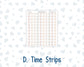 Kit 0298 - Laurel Denise The Anne Planner Small - Weekly Kit - October - Velvet Bloom
