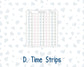 Kit 0275 - Laurel Denise The Anne Planner Small - Weekly Kit - July - Tropical Safari Blush