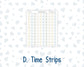 Kit 0274 - Laurel Denise The Anne Planner Small - Weekly Kit - July - Sunny Lemon Shore