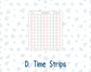 Kit 0276 - Laurel Denise The Anne Planner Small - Weekly Kit - July - Melon Crush