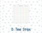 Kit 0265 - Laurel Denise The Anne Planner Small - Weekly Kit - May - Honeybee Sky