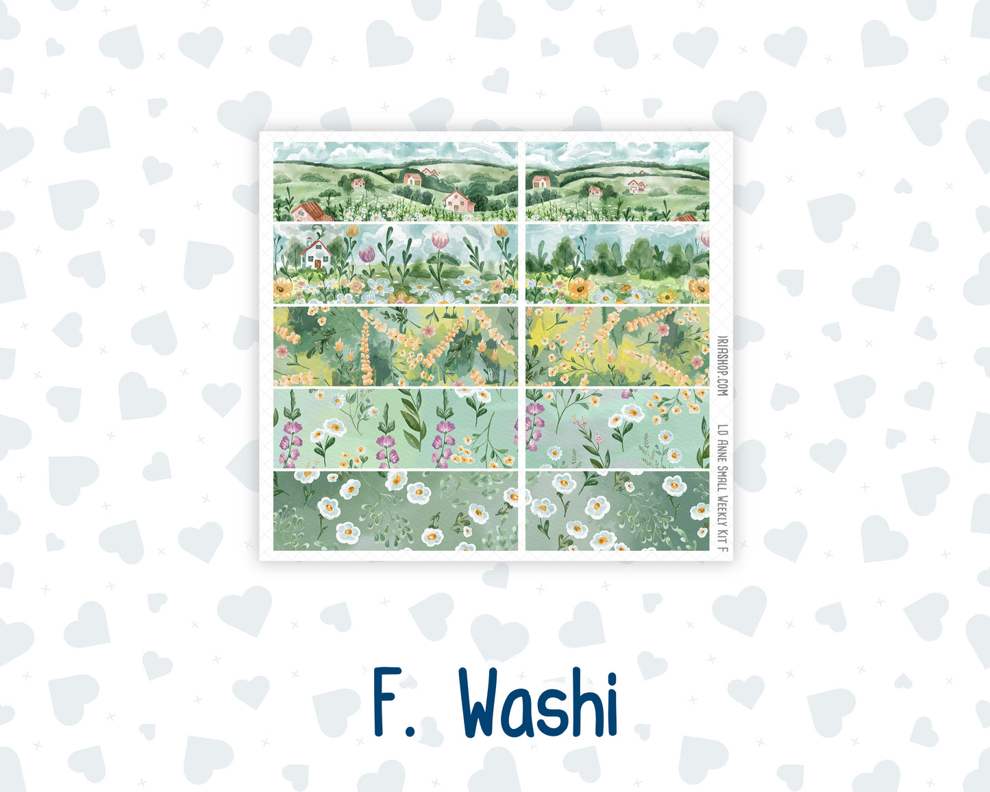 Kit 0264 - Laurel Denise The Anne Planner Small - Weekly Kit - May - Spring Walk