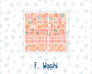 Kit 0278 - Laurel Denise The Anne Planner Small - Weekly Kit - August - Oops, All Peaches
