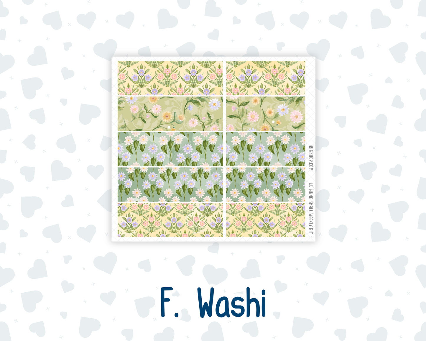 Kit 0280 - Laurel Denise The Anne Planner Small - Weekly Kit - Half Past Six In August