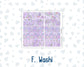Kit 0263 - Laurel Denise The Anne Planner Small - Weekly Kit - April - Lavender Drift