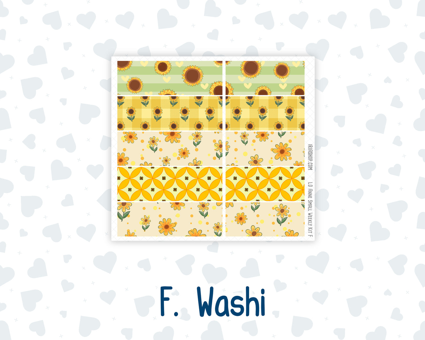 Kit 0277 - Laurel Denise The Anne Planner Small - Weekly Kit - August - Sunflower Drama Club