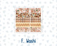 Kit 0296 - Laurel Denise The Anne Planner Small - Weekly Kit - September - Coffee Break