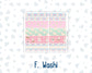 Kit 0262 - Laurel Denise The Anne Planner Small - Weekly Kit - April - Spring Puffs