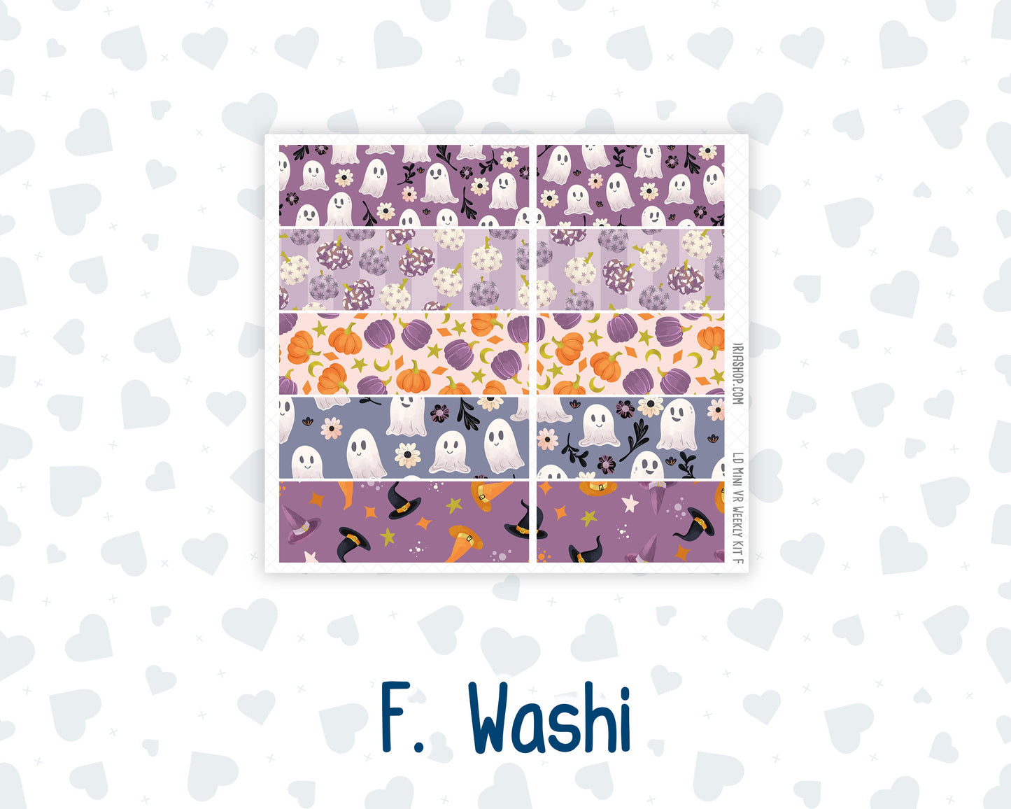 Kit 0236 - Laurel Denise Mini - Vertical - Weekly Kit - October - Sweet & Spooky