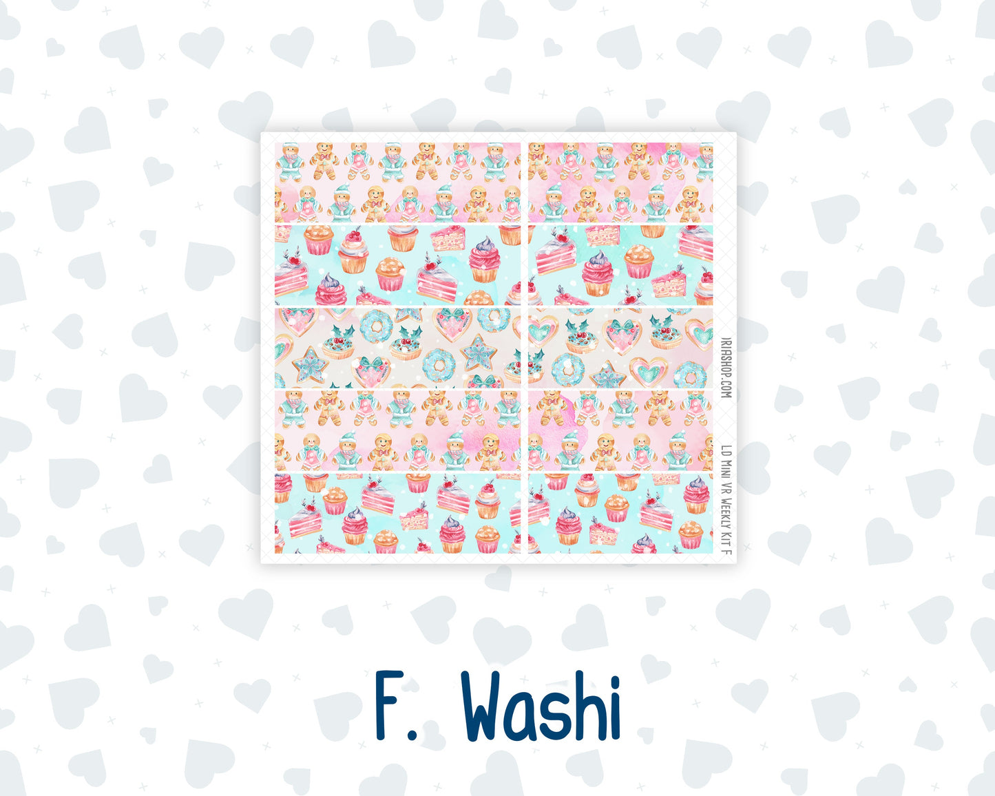 Kit 0246 - Laurel Denise Mini - Vertical - Weekly Kit - December - Gingerbread Sweets