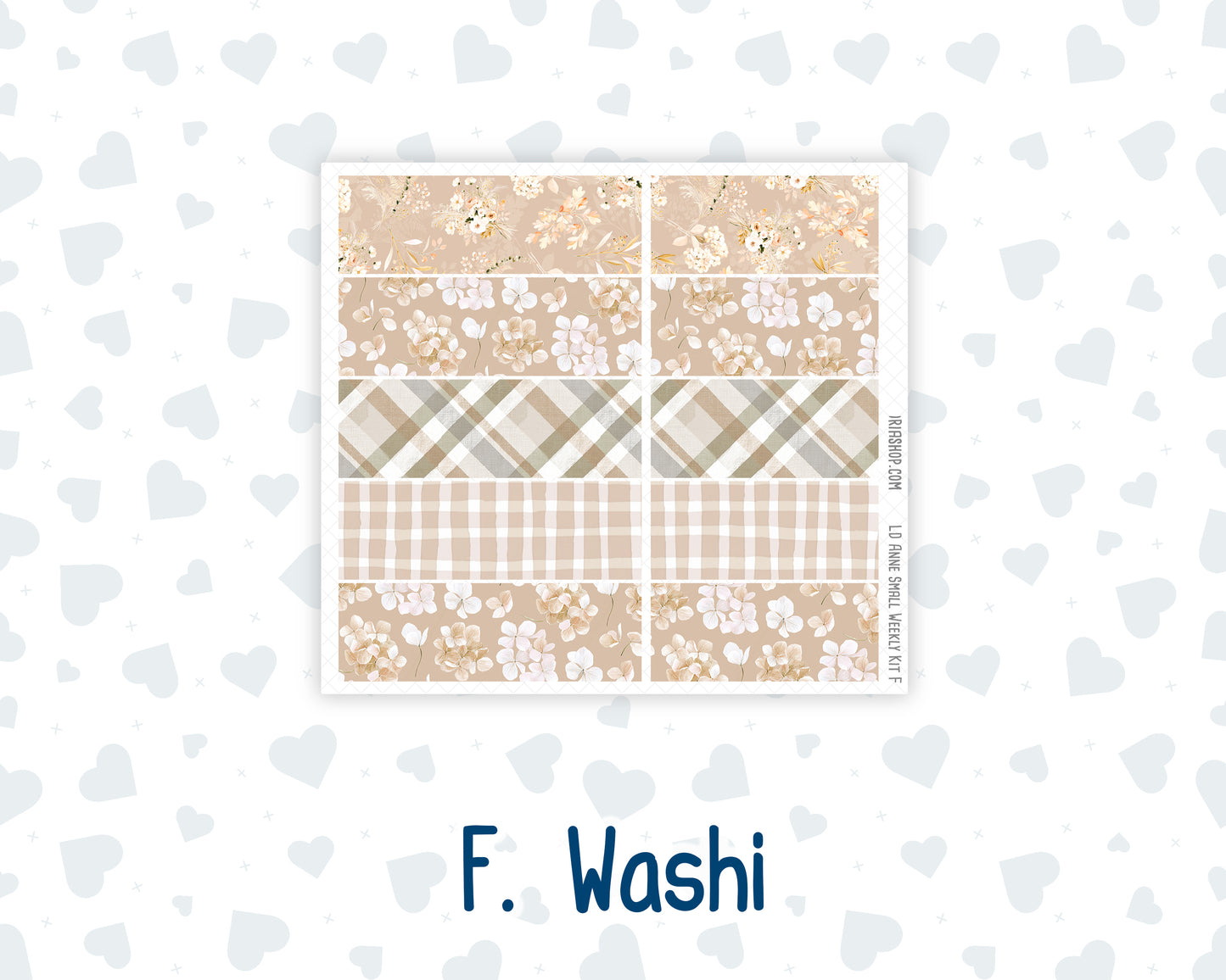 Kit 0301 - Laurel Denise The Anne Planner Small - Weekly Kit - November - Sunday Comfort