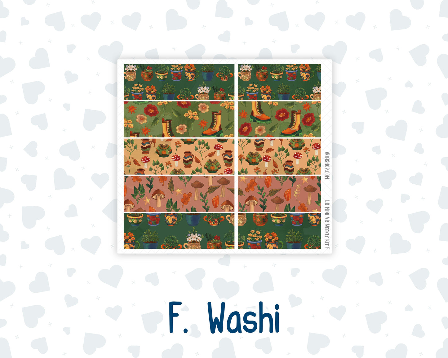 Kit 0242 - Laurel Denise Mini - Vertical - Weekly Kit - November - Cottage Autumn