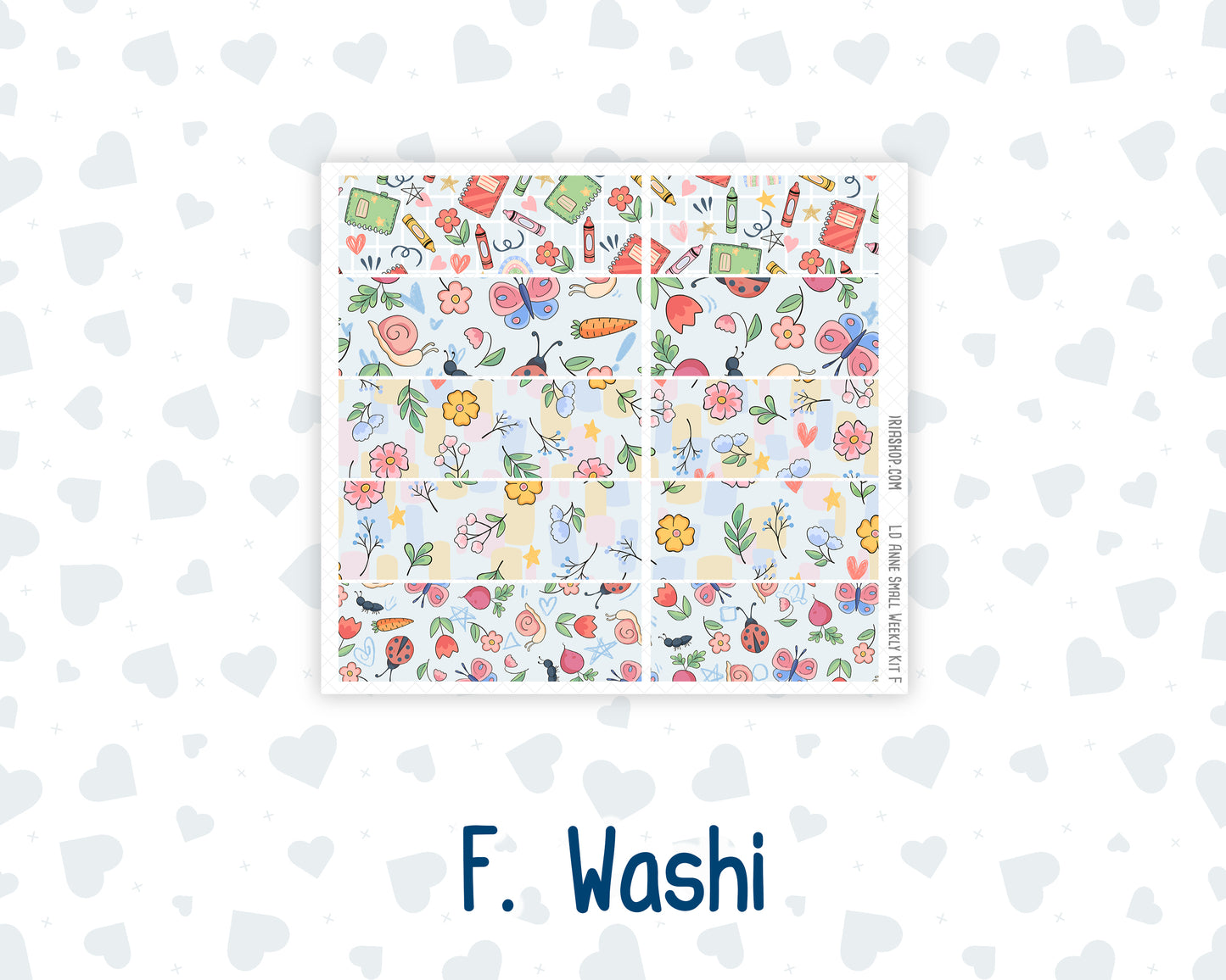 Kit 0279 - Laurel Denise The Anne Planner Small - Weekly Kit - August - Not Ready For School