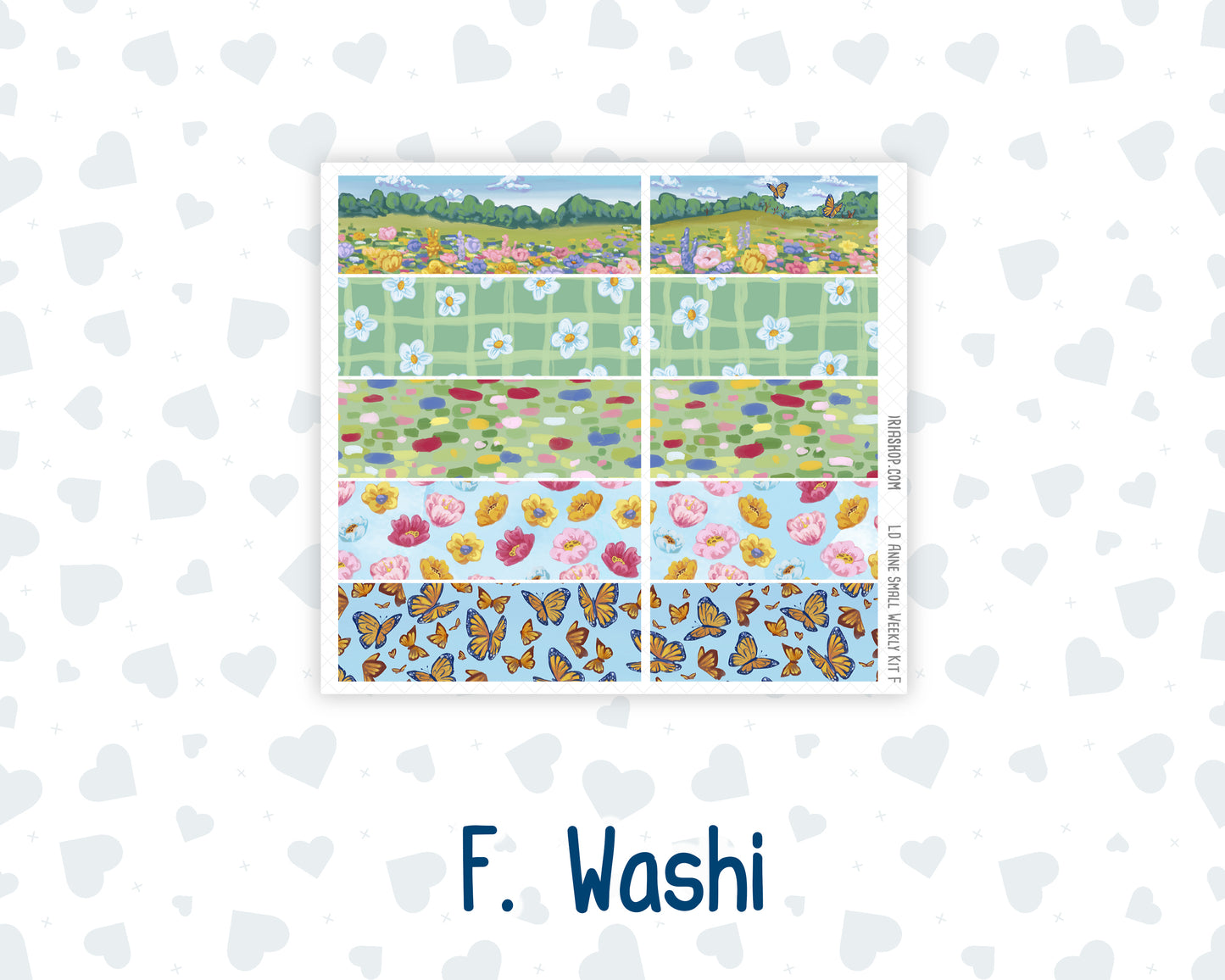 Kit 0267 - Laurel Denise The Anne Planner Small - Weekly Kit - May - Flowers For Mama