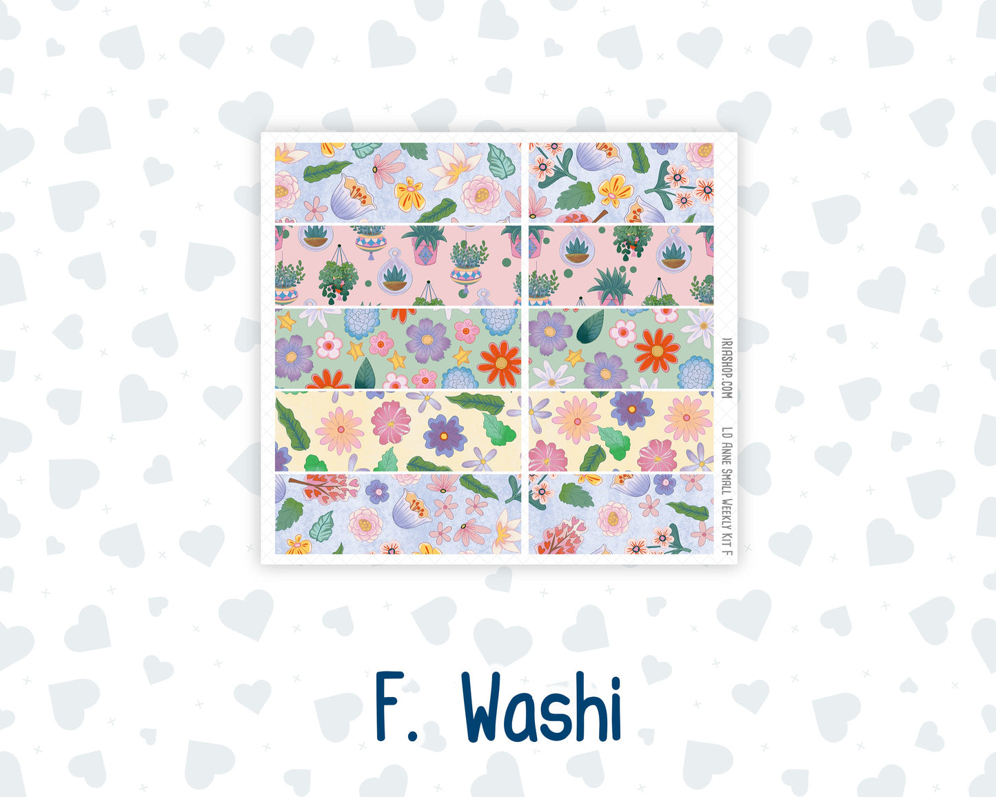 Kit 0258 - Laurel Denise The Anne Planner Small - Weekly Kit - March - Plant Therapy