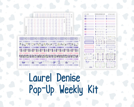 Kit 0213- Laurel Denise Pop-Up - Weekly Kit - April - Provence