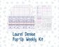 Kit 0213- Laurel Denise Pop-Up - Weekly Kit - April - Provence
