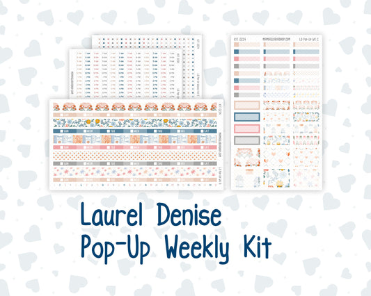 Kit 0234 - Laurel Denise Pop-Up - Weekly Kit - September - REF - Kit 0234 – Reader’s Escape - September
