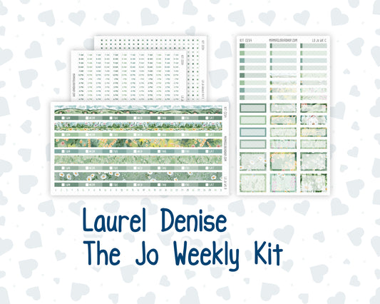 Kit 0264 - Laurel Denise The Jo Planner - Weekly Kit - May - Spring Walk