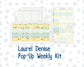 Kit 0227 - Laurel Denise Pop-Up - Weekly Kit - July - Lemon Grove