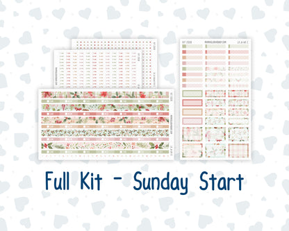 Kit 0308 - Laurel Denise The Jo Planner - Weekly Kit - December - Knit & Holly