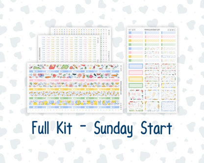 Kit 0279 - Laurel Denise The Jo Planner - Weekly Kit - August - Not Ready For School