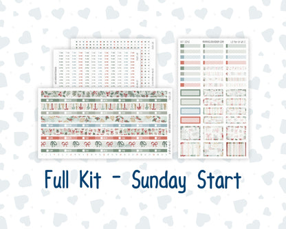 Kit 0245 - Laurel Denise Pop-Up - Weekly Kit - December - Vintage Christmas