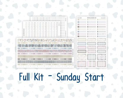 Kit 0250 - Laurel Denise The Jo Planner - Weekly Kit - Quiet January