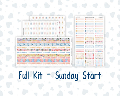 Kit 0270 - Laurel Denise The Jo Planner - Weekly Kit - June - Beachside Bliss