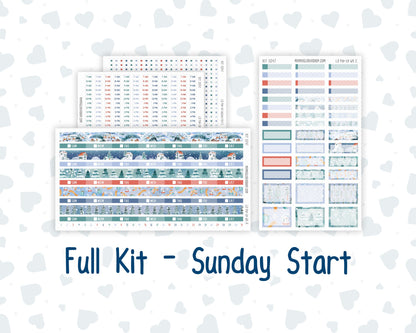 Kit 0247 - Laurel Denise Pop-Up - Weekly Kit - December - Snow Day Adventures