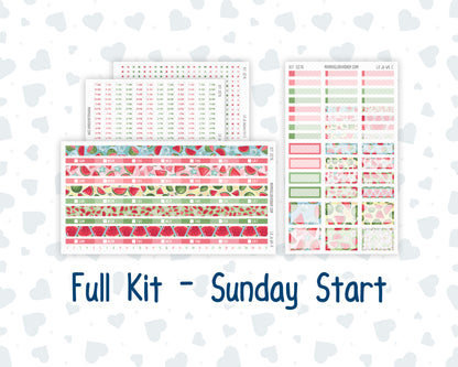 Kit 0276 - Laurel Denise The Jo Planner - Weekly Kit - July - Melon Crush