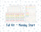 Kit 0260 - Laurel Denise The Jo Planner - Weekly Kit - April - Pastel Egg Hunt