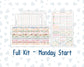 Kit 0259 - Laurel Denise The Jo Planner - Weekly Kit - March - Spring Garden Chores
