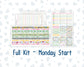 Kit 0267 - Laurel Denise The Jo Planner - Weekly Kit - May - Flowers For Mama