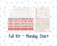 Kit 0276 - Laurel Denise The Jo Planner - Weekly Kit - July - Melon Crush