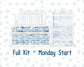 Kit 0249 - Laurel Denise The Jo Planner - Weekly Kit - January - Icy Lace