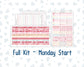 Kit 0254 - Laurel Denise The Jo Planner - Weekly Kit - February - Valentine Village
