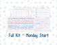 Kit 0252 - Laurel Denise The Jo Planner - Weekly Kit - February - Tokyo Candy Cloud