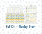 Kit 0274 - Laurel Denise The Jo Planner - Weekly Kit - July - Sunny Lemon Shore