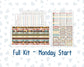Kit 0302 - Laurel Denise The Jo Planner - Weekly Kit - November - Thankful Season