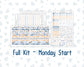 Kit 0299 - Laurel Denise The Jo Planner - Weekly Kit - October - Book Nook