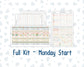 Kit 0261 - Laurel Denise The Jo Planner - Weekly Kit - April - Llama Spring