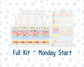 Kit 0269 - Laurel Denise The Jo Planner - Weekly Kit - June - Dolce Mare