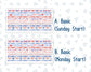 Kit 0273 - Laurel Denise The Jo Planner - Weekly Kit - July - Americana In Bloom