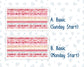 Kit 0254 - Laurel Denise The Jo Planner - Weekly Kit - February - Valentine Village