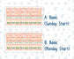 Kit 0278 - Laurel Denise The Jo Planner - Weekly Kit - August - Oops, All Peaches