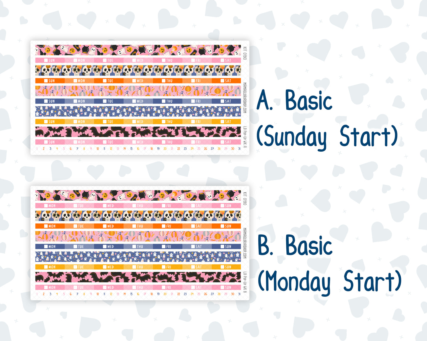 Kit 0190 - Laurel Denise Pop-Up - Weekly Kit - October - Halloween Spooktacular