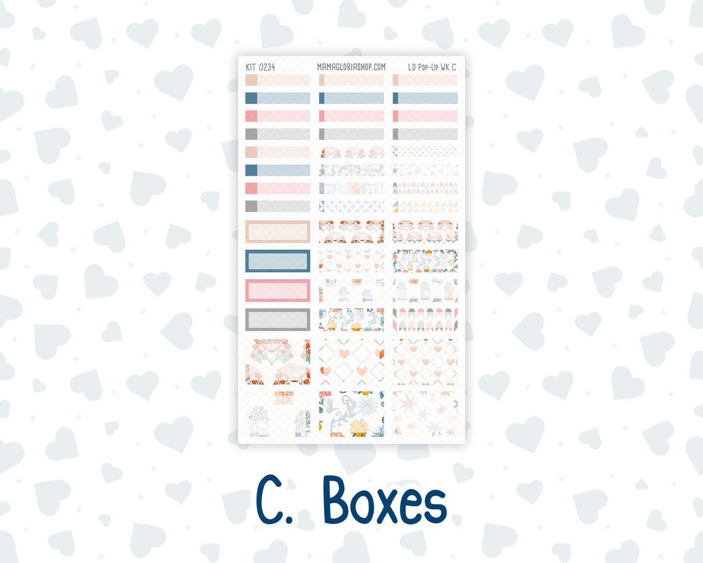 Kit 0234 - Laurel Denise Pop-Up - Weekly Kit - September - REF - Kit 0234 – Reader’s Escape - September